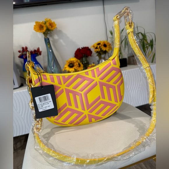 NO OFFERS ✨MCM mini crescent hobo bag ✨ - Picture 4 of 13